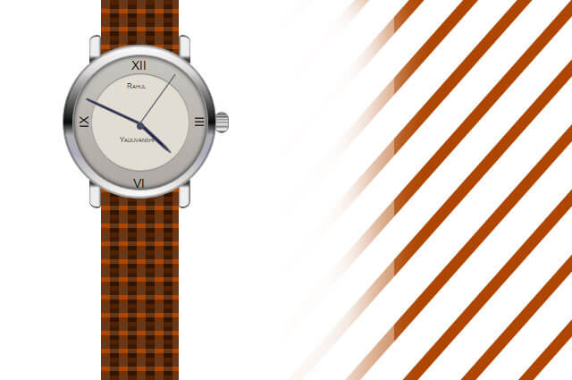 Fancy Wrist Watch Using Css3 Transition and Transform Effect