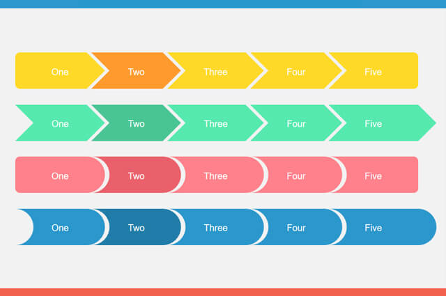Beautiful Breadcrumbs using css3 | Css only Breadcrumbs