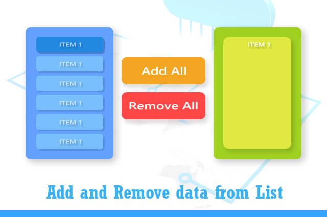 Add and Remove List item using javascript