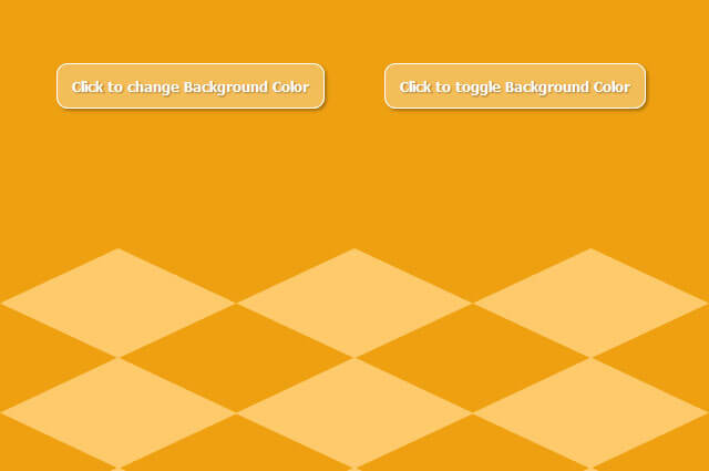 Change Background Color On button Click using Javascript - Css3 Transition